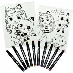 Farvebog Gabby Dollhouse