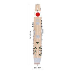 Klocki IJN Akagi Aircraft Carrier 3573 klodser