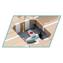 Klocki IJN Akagi Aircraft Carrier 3573 klodser