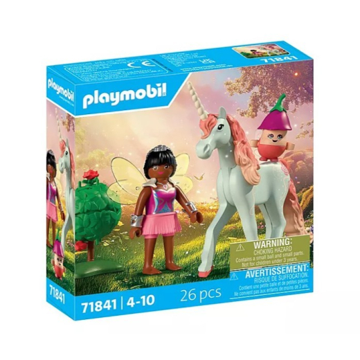 S�t med figurer Princess Magic 71841 Samleobjekt Enhj�rning SkyRose med fe