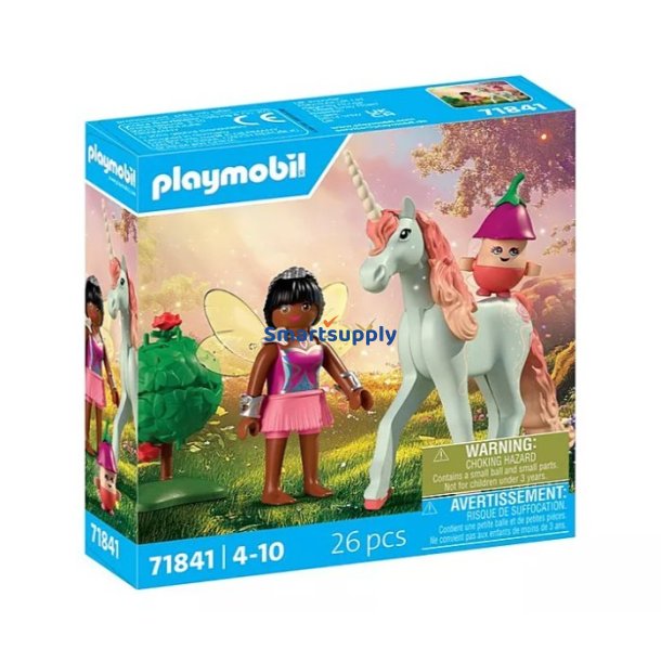 S�t med figurer Princess Magic 71841 Samleobjekt Enhj�rning SkyRose med fe