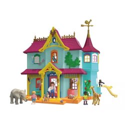 S�t med figurer Animals & Friends 71852 Farverig villa til dyr