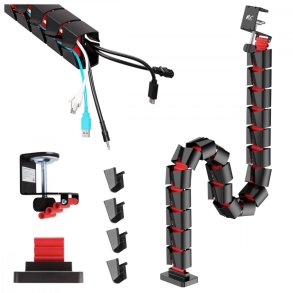 Kabelorganisator til skrivebord 1345mm, RS125