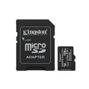 MicroSD hukommelseskort 128GB Canvas Select+ G3 150MB/s adapter