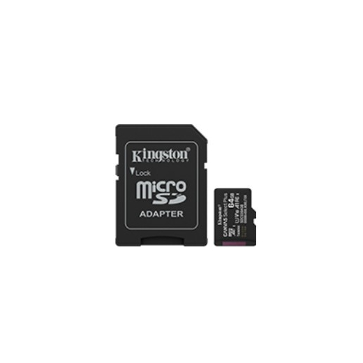 Karta pamici microSD 64GB Canvas Select+ G3 100MB/s Adapter