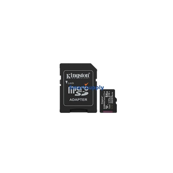 Karta pamici microSD 64GB Canvas Select+ G3 100MB/s Adapter
