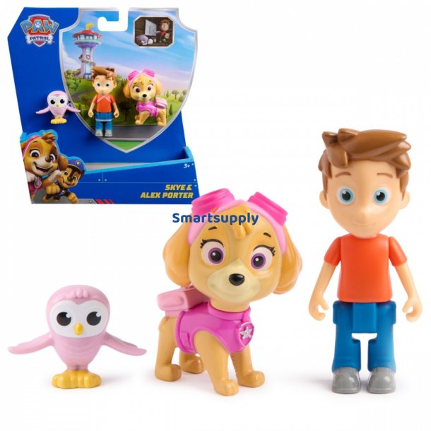 Figurer s�t Paw Patrol Skye