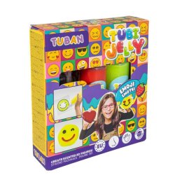 Zestaw Tubi Jelly Emotki 3 farver
