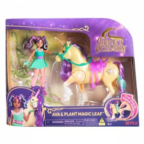 Figurer s�t Unicorn Academy Sm� dukker Ava/Leaf