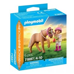 Duo Pack 71887 S�t med figurer Pige med pony