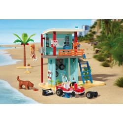 S�t med figurer My Life 71903 Redningst�rn og strand buggy bil