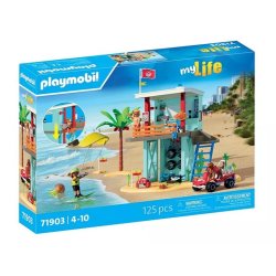 S�t med figurer My Life 71903 Redningst�rn og strand buggy bil