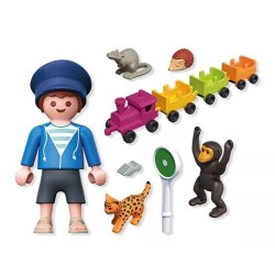 S�t med figurer Animals & Friends 71951 Togudflugt