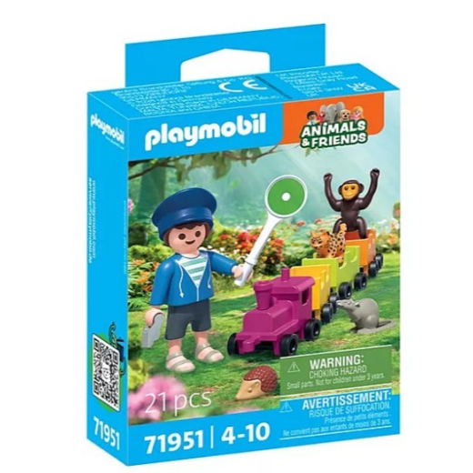 S�t med figurer Animals &amp; Friends 71951 Togudflugt