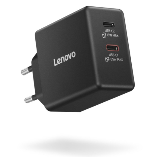 Dual USB-C 65W GaN Oplader 40AW065BEU
