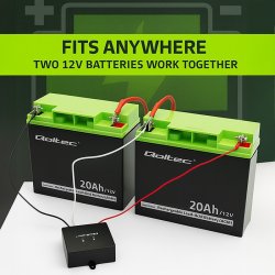 Sp�ndingsbalancer til 24V batterier 2x12V 5A