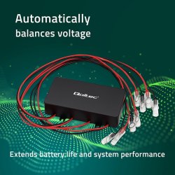 Sp�ndingsbalancer til 48V 4x12V batterier 4x12V