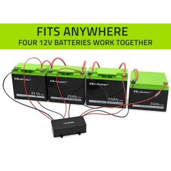 Sp�ndingsbalancer til 48V 4x12V batterier 4x12V