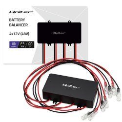 Sp�ndingsbalancer til 48V 4x12V batterier 4x12V
