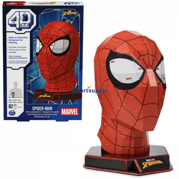 Puzzle 4D Spiderman Maske