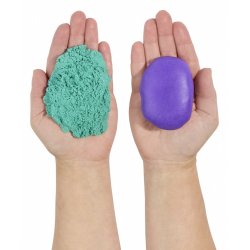 Plastisk masse Wonder Factory Never Dry Dough, Lilla Teal