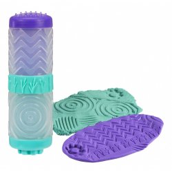 Plastisk masse Wonder Factory Never Dry Dough, Lilla Teal