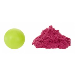 Plastisk mass Wonder Factory Never Dry Dough, Limegr�n, Pink