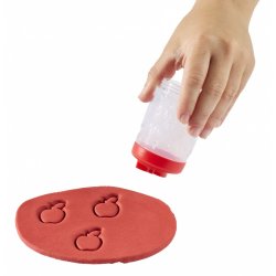 Plastisk masse Wonder Factory Never Dry Dough, R�d Gul