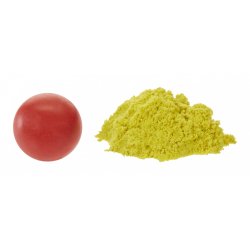 Plastisk masse Wonder Factory Never Dry Dough, R�d Gul