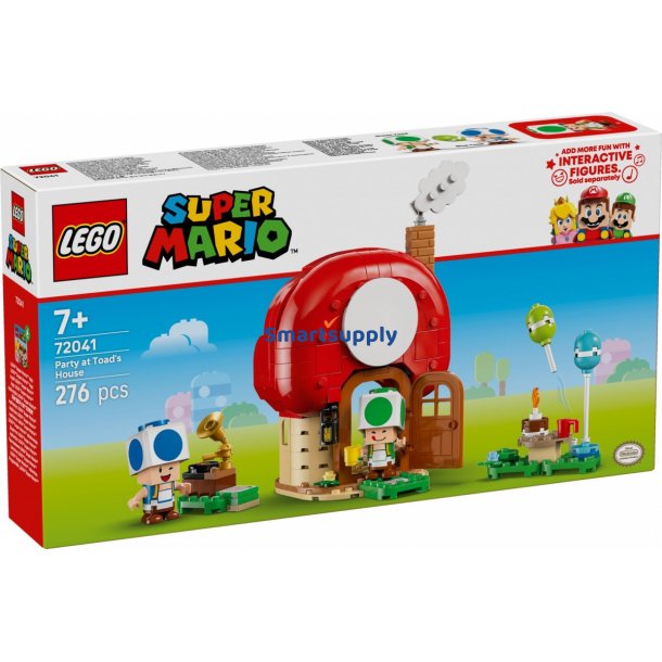 Bricks Super Mario 72041 Fest p� Toads Hus