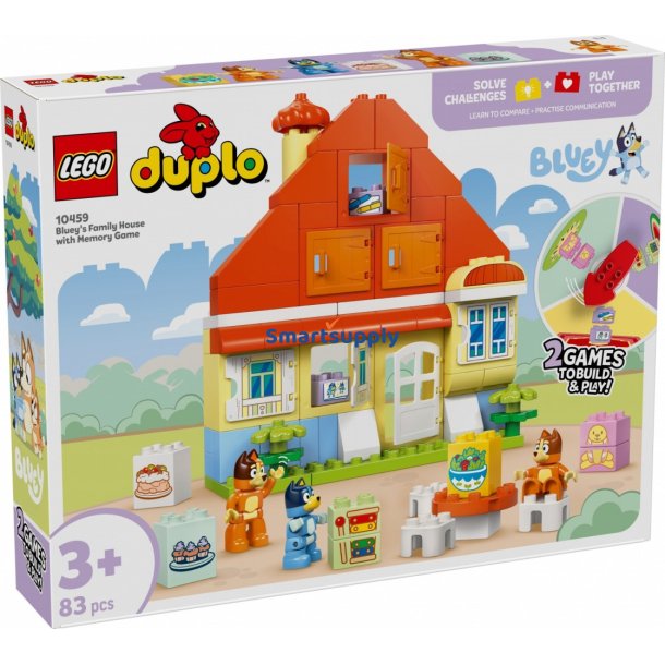 Bricks DUPLO 10459 Familiehus med Hukommelsesspil