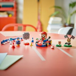 Klocki Super Mario 72043 Mario Kart - Interaktiv figur LEGO Mario og Standard Kart