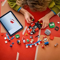 Klocki Super Mario 72043 Mario Kart - Interaktiv figur LEGO Mario og Standard Kart