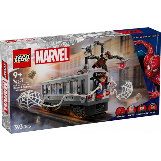 Spider-Man vs. Doc Ock Subway Train Scene