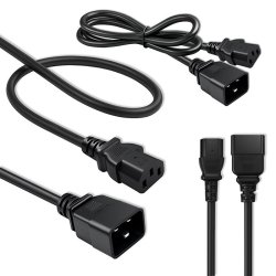 Str�mledning til UPS C20/C13, 1,2m