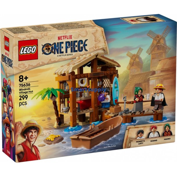 Bricks One Piece 75636 Vindm�lle Landsby Hytte