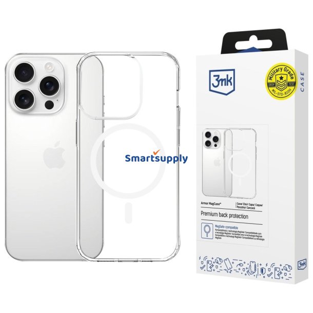 Armor MagCase iPhone 16 Pro Max MagSafe klar
