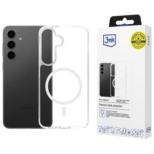 Armor MagCase Samsung S24 FE MagSafe klar