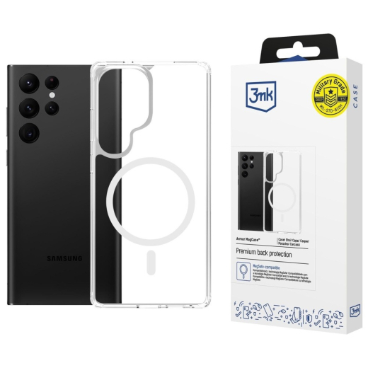 Armor MagCase Samsung S24 Ultra MagSafe klar