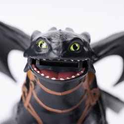 Figurer s�t S�dan T�mmer Du Din Drage Toothless + Hiccup