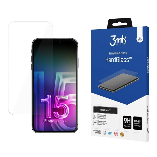 HardGlass iPhone 15 Pro Max 6,7 hardglass 9H