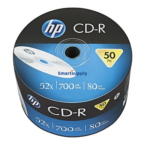 HP CD-R 52x 700MB 50P CRE00070-3 69300