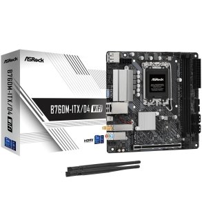 Bundkort B760M-ITX D4 WIFI s1700 2DDR4 mITX M.2 USB-C