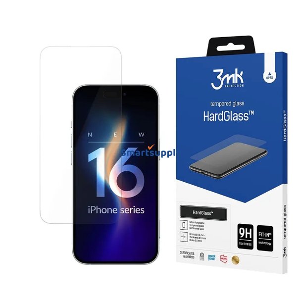 HardGlass iPhone 16 Pro 6,3 hardglass 9H