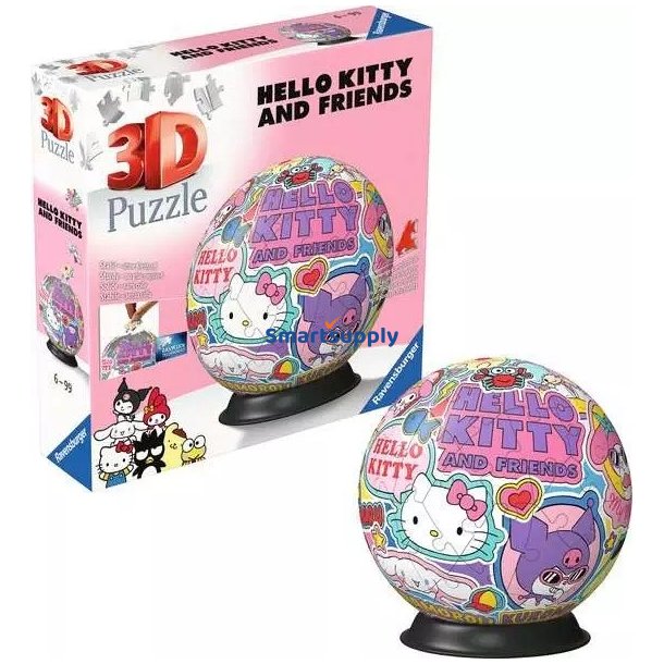 Puzzle 3D Bold Hello Kitty