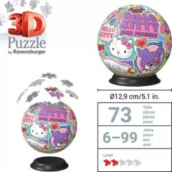 Puzzle 3D Bold Hello Kitty