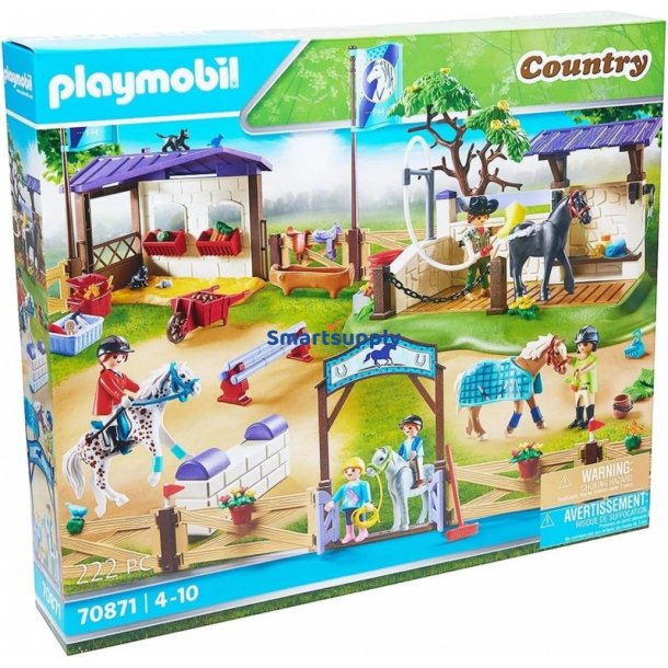 Figurer s�t Land 70871 Hestevogns Turnering med Hestebad