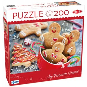 Puzzle 200 elementer Gingerbread Cuties