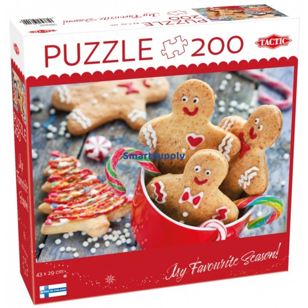 Puzzle 200 elementer Gingerbread Cuties