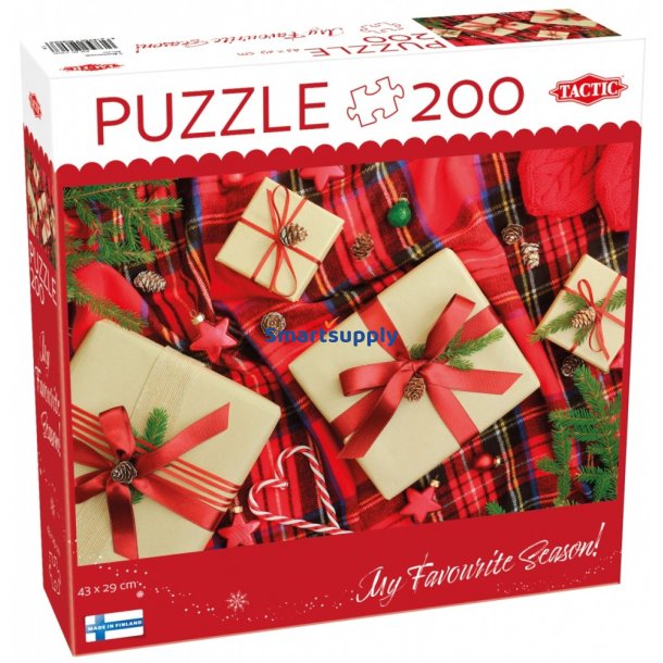 Puslespil 200 elementer julegaver